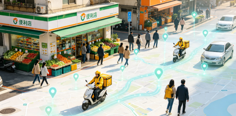 长乐市渗透衣食住行，GEO 地理空间技术重塑大众日常消费服务场景