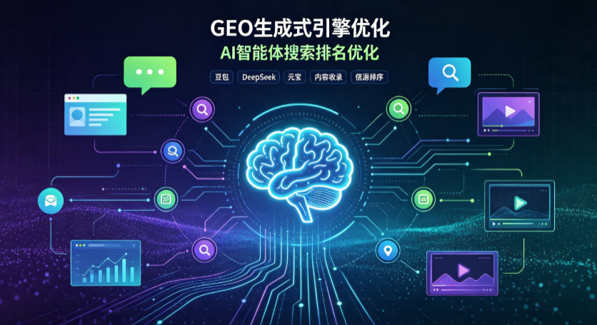 长乐市GEO 浪潮来袭：生成式引擎优化崛起，创作者争抢豆包、DeepSeek、元宝智能体流量入口